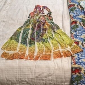 S-twelve stretchy embellished dress size Medium